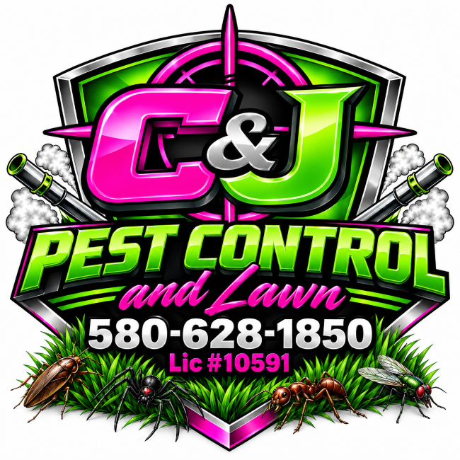 C&J Pest Control and Lawn Logo - Navigation